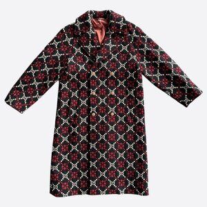 コート Gucci Wool coat GUCCI Embroidered wool coat | NET-A-PORTER